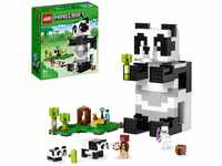 LEGO® Konstruktionsspielsteine Das Pandahaus (21245), LEGO® Minecraft, (553...