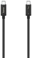Hama Hama USB-C 0,8 m 40 Gbit/s Schwarz Thunderbolt-Kabel
