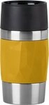 Emsa Thermobecher Travel Mug Compact, Edelstahl, Kunststoff, Silikon, 0,3L,