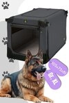 MAELSON Hunde-Transportbox Soft Kennel faltbare Hundebox / Tier Transportbox