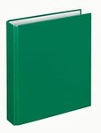VELOFLEX Ringbuchmappe VeloflexRingbuch Basic A5 gr&uuml;n 4-D-Ring-Mechanik 25 mm