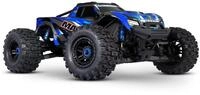 Traxxas Spielzeug-Auto Traxxas WideMaxx 4x4 1/10 RTR TQi TSM Blue, (1-tlg), TQi&trade;