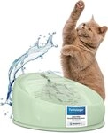 Lucky-Kitty Trinkbrunnen 1,5L Trinknapf f&uuml;r Katzen aus Keramik mit Pumpe f&uuml;r