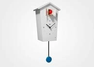 KOOKOO Pendelwanduhr BirdHouse, die moderne Kuckucksuhr