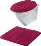 Erwin M&uuml;ller Badematte H&auml;nge-WC-Set "Rhodos" 2-teilig, H&ouml;he 30 mm, Gummizug:,