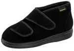 Fischer-Markenschuh Ortho Hausschuh mit Klettverschluss, Weite K, Einlegesohle