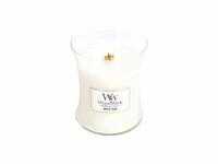 Woodwick Duftkerze White Teak-Duftkerze 275 g