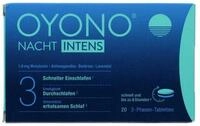 Klosterfrau OYONO Nacht Intens Tabletten 20St PZN 18675046 Tabletten