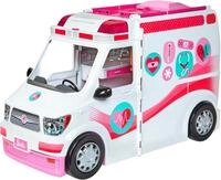 Barbie Spielzeug-Krankenwagen 2-in-1-Krankenwagen und Klinik-Spielset
