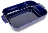 PEUGEOT Auflaufform APPOLIA Keramik 40cm Rechteckig Blau Sp&uuml;lmaschinen