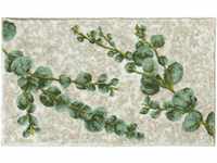 Erwin Müller Badematte Eukalyptus gruen/braun-beige 50x80 cm
