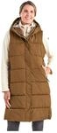Steppweste "GW 68 WMN QLTD VST", Damen, Gr. 34, braun (hellbraun), Oberstoff: 100%