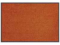 Wash+Dry Fußmatte waschbar Burnt Orange 50 x 75 cm orange