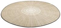 wash+dry by Kleen-Tex Teppich Cascara beige, rund, H&ouml;he: 7 mm
