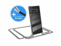 EAZY CASE Handykette 2in1 Metallkette für Samsung Galaxy S10 6,1 Zoll, Hülle...