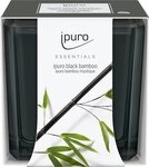 IPURO Duftkerze ipuro ESSENTIALS Duftkerze Black Bamboo 125 g