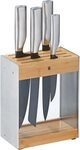 WMF Messer-Set Ultimate Black Messer-Set mit Messerblock, 5-teilig, mit Messerblock,