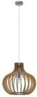 Lindby H&auml;ngeleuchte Sina, Holz IP20, 1 x 60 W