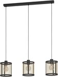 EGLO H&auml;ngeleuchte DELLOW Pendellampe - Stahl - E27 - 3X40W - IP20, ohne