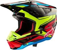Alpinestars Motocrosshelm S-M5 Action 2 2024 Motocross Helm, Notfallsystem-Polsterung