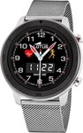 Lotus Multifunktionsuhr Lotus Herrenuhr Edelstahl Leder schwarz, (Multifunktionsuhr),