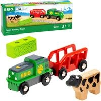 BRIO&reg; Spielzeug-Eisenbahn BRIO&reg; WORLD, Bauernhof Batterie-Zug
