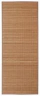 vidaXL Teppich Teppich Bambus 160x230 cm Braun, Rechteckig