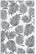 vidaXL Outdoorteppich, BalkonteppichWei&szlig; und Schwarz 160x230 cm PP