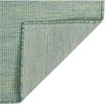 vidaXL Teppich, Outdoor-Teppich Flachgewebe 140x200 cm T&uuml;rkis