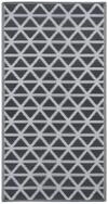 vidaXL Outdoorteppich, BalkonteppichSchwarz 120x180 cm PP