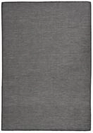 vidaXL Teppich Outdoor-Teppich Flachgewebe 160x230 cm Grau, Rechteckig