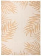 vidaXL Teppich Outdoor-Teppich Flachgewebe 200x280 cm Blattmuster, Rechteckig