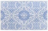 vidaXL Outdoorteppich 190 x 290 cm Teppich Outdoor Babyblau 190x290 cm...