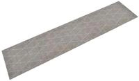 vidaXL Teppich, K&uuml;chenteppich Waschbar Raute 60x300 cm Samt