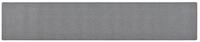 vidaXL Teppich Teppichl&auml;ufer Dunkelgrau 50x300 cm, Rechteckig, H&ouml;he: 0.3 mm