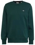 Gant Sweatshirt REG SHIELD C-NECK SWEAT mit Logostickerei auf der Brust