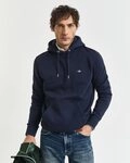 Gant Hoodie REG SHIELD HOODIE mit Logostickerei auf der Brust