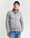 Gant Sweatjacke REG SHIELD FULL ZIP SWEAT mit Logostickerei auf der Brust
