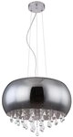 GLOBO LIGHTING Pendelleuchte KALLA, ohne Leuchtmittel, Kristalle, H&auml;ngeleuchte,