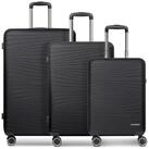 Franky Trolleyset Dallas 3.0, 4 Rollen, (3-teilig, 3 tlg), Polypropylen