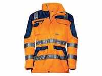 Uvex Arbeitsjacke Wetterjacke protection flash orange, warnorange S
