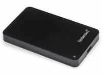 Intenso Memory Case 2,5 500GB Externe Festplatte schwarz Micro-USB-B 5Gbit/s...