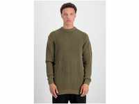 Alpha Industries Sweater ALPHA INDUSTRIES Men - Knitwear Acid Pullover, grün