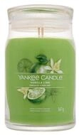 Yankee Candle Duftkerze Aromatic candle Signature glass large Vanilla Lime 567 g