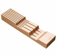Fiskars Messerblock FISKARS MESSERBLOCK AUS HOLZ F&Uuml;R SCHUBLADE