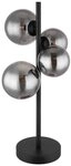 GLOBO LIGHTING Tischleuchte RIHA, Leuchtmittel wechselbar, Warmwei&szlig;,