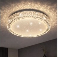 GLOBO LIGHTING LED Deckenleuchte, LED-Leuchtmittel fest verbaut, Kaltwei&szlig;,