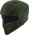 Suomy Motorradhelm Armor Plain Jethelm, integriertes Sonnenvisier
