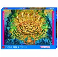 HEYE Puzzle Deep Down - Puzzle 2000 Teile, 2000 Puzzleteile