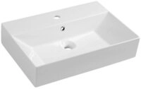 Isvea Waschtisch SISTEMA Keramik-Waschbecken 60x42cm, Wei&szlig;, Isvea-10SF50060
